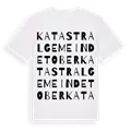 Katastralgemeinde Tober ordlek t-shirt