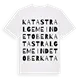 Katastralgemeinde Tober ordlek t-shirt