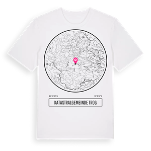 Katastralgemeinde Trog t-shirt – ekologisk bomull t-shirt från Pinshirt