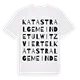 Katastralgemeinde Tulwitzviertel ordlek t-shirt