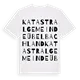 Katastralgemeinde Übelbach Land ordlek t-shirt