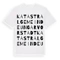 Katastralgemeinde Ungarvorstadt ordlek t-shirt
