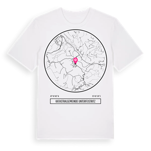 Katastralgemeinde Unterfeistritz t-shirt – ekologisk bomull t-shirt från Pinshirt