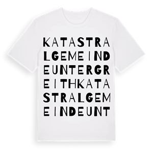 Katastralgemeinde Untergreith ordlek t-shirt – ekologisk bomull t-shirt från Pinshirt