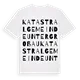 Katastralgemeinde Untergroßau ordlek t-shirt