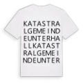 Katastralgemeinde Unterhall ordlek t-shirt