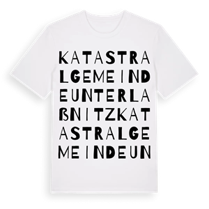 Katastralgemeinde Unterlaßnitz ordlek t-shirt – ekologisk bomull t-shirt från Pinshirt