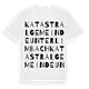 Katastralgemeinde Unterlimbach ordlek t-shirt