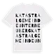 Katastralgemeinde Unterneuberg ordlek t-shirt