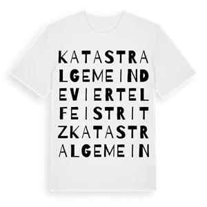 Katastralgemeinde Viertelfeistritz ordlek t-shirt – ekologisk bomull t-shirt från Pinshirt