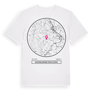Katastralgemeinde Viertelfeistritz t-shirt – ekologisk bomull t-shirt från Pinshirt