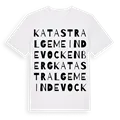 Katastralgemeinde Vockenberg ordlek t-shirt