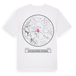 Katastralgemeinde Vockenberg t-shirt – ekologisk bomull t-shirt från Pinshirt