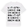 Katastralgemeinde Wagerberg ordlek t-shirt