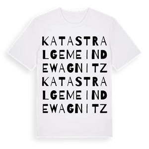 Katastralgemeinde Wagnitz ordlek t-shirt – ekologisk bomull t-shirt från Pinshirt