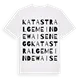 Katastralgemeinde Waisenegg ordlek t-shirt