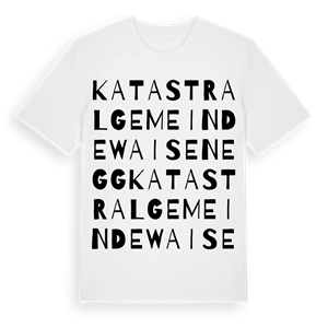 Katastralgemeinde Waisenegg ordlek t-shirt – ekologisk bomull t-shirt från Pinshirt