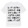Katastralgemeinde Wald ordlek t-shirt