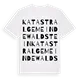 Katastralgemeinde Waldstein ordlek t-shirt