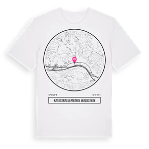 Katastralgemeinde Waldstein t-shirt – ekologisk bomull t-shirt från Pinshirt
