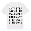 Katastralgemeinde Walkersdorf ordlek t-shirt