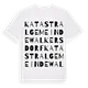 Katastralgemeinde Walkersdorf ordlek t-shirt