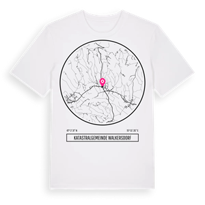 Katastralgemeinde Walkersdorf t-shirt – ekologisk bomull t-shirt från Pinshirt