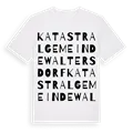Katastralgemeinde Waltersdorf ordlek t-shirt