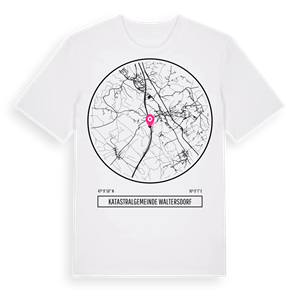 Katastralgemeinde Waltersdorf t-shirt – ekologisk bomull t-shirt från Pinshirt