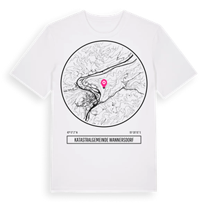 Katastralgemeinde Wannersdorf t-shirt – ekologisk bomull t-shirt från Pinshirt