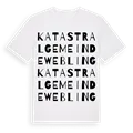 Katastralgemeinde Webling ordlek t-shirt