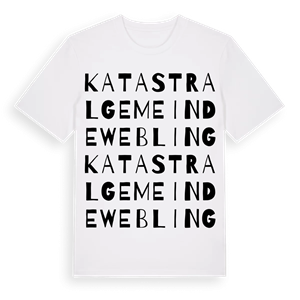 Katastralgemeinde Webling ordlek t-shirt – ekologisk bomull t-shirt från Pinshirt