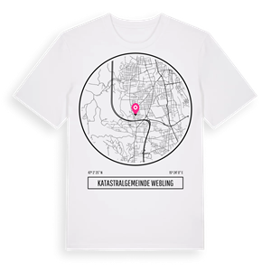Katastralgemeinde Webling t-shirt – ekologisk bomull t-shirt från Pinshirt