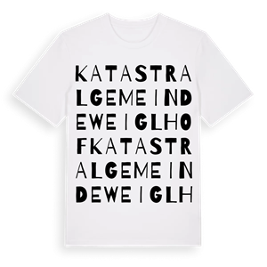 Katastralgemeinde Weiglhof ordlek t-shirt – ekologisk bomull t-shirt från Pinshirt