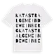 Katastralgemeinde Weinberg ordlek t-shirt