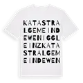 Katastralgemeinde Weniggleinz ordlek t-shirt