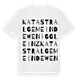 Katastralgemeinde Weniggleinz ordlek t-shirt