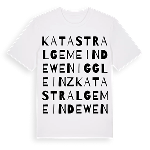 Katastralgemeinde Weniggleinz ordlek t-shirt – ekologisk bomull t-shirt från Pinshirt