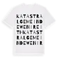 Katastralgemeinde Wenireith ordlek t-shirt