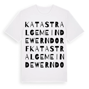 Katastralgemeinde Werndorf ordlek t-shirt – ekologisk bomull t-shirt från Pinshirt