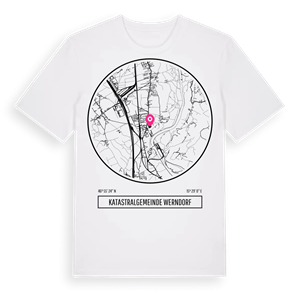 Katastralgemeinde Werndorf t-shirt – ekologisk bomull t-shirt från Pinshirt