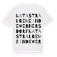 Katastralgemeinde Wernersdorf ordlek t-shirt