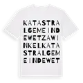 Katastralgemeinde Wetzawinkel ordlek t-shirt