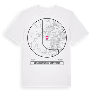 Katastralgemeinde Wetzelsdorf t-shirt – ekologisk bomull t-shirt från Pinshirt