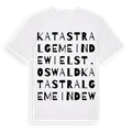 Katastralgemeinde Wiel St. Oswald ordlek t-shirt