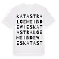 Katastralgemeinde Wies ordlek t-shirt
