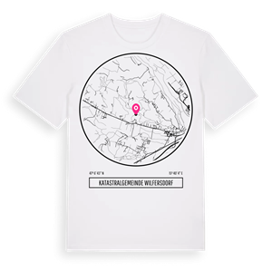 Katastralgemeinde Wilfersdorf t-shirt – ekologisk bomull t-shirt från Pinshirt