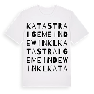 Katastralgemeinde Winkl ordlek t-shirt – ekologisk bomull t-shirt från Pinshirt