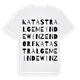 Katastralgemeinde Winzendorf ordlek t-shirt