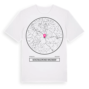 Katastralgemeinde Winzendorf t-shirt – ekologisk bomull t-shirt från Pinshirt